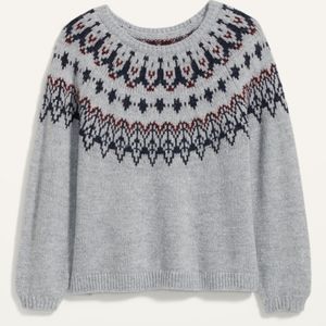 Fair Isle Sweater sz small